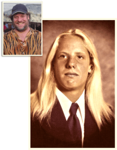 michael-caserta-stackpot-high-school-senior-photograph-70s-surfer-dude-before-after-drunk-drug-addict-orange-county