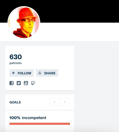 630 Patreon members supporting Michael Yuri Janitch aka Dutchsinse